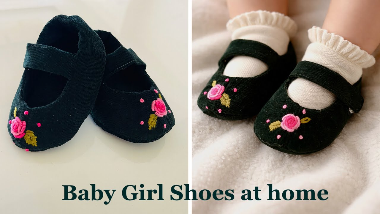 Easy DIY Baby Shoes at Home 🧵 | Step-by-Step Tutorial |Mindful Stitch