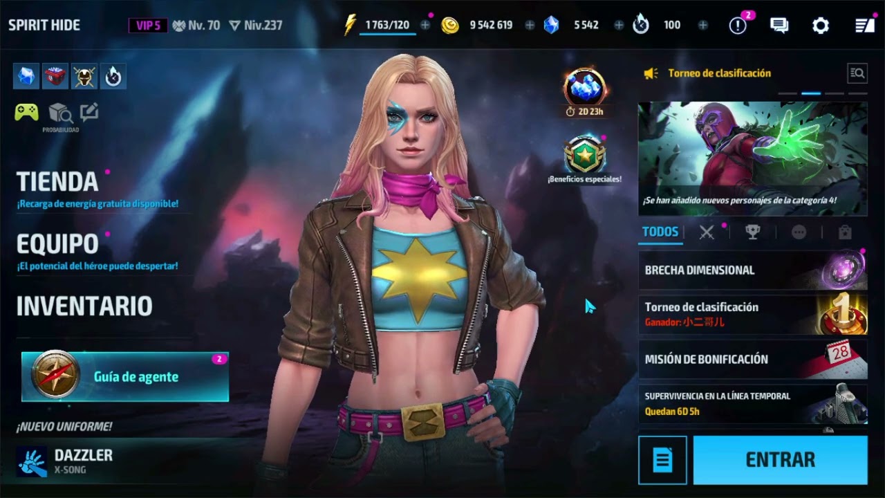 MARVEL FUTURE FIGHT || NOVEDADES RÁPIDAS SOBRE LA ACTU NUEVA MUTANTE