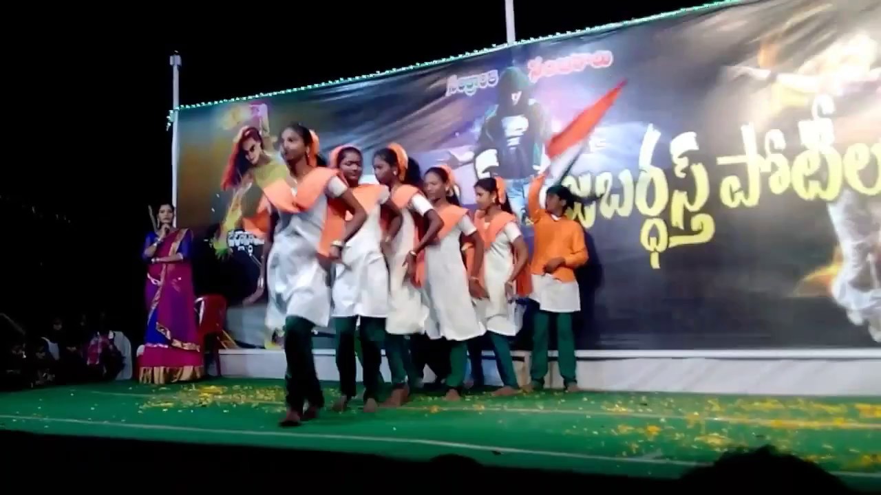 DANCE PERFORMANCE OF GIRLS ON INSPIRING SONG|| KARUMANCHI || ONGOLE || 2017