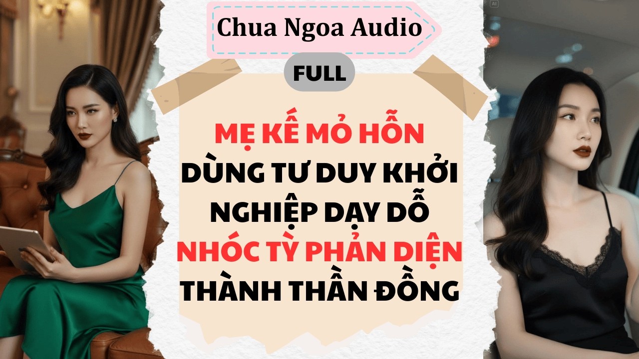 Full Audio | Mẹ kế mỏ hỗn dùng tư duy khởi nghiệp dạy dỗ nhóc tỳ phản diện thành thần đồng.