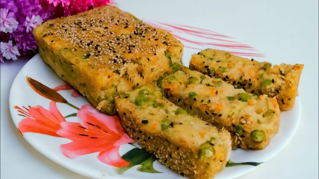 Cake Instant Recipe | Healthy Veg Snack in 10 Mins | Rawa Veg Cake Recipe | हेल्दी सूजी केक बिना ओवन