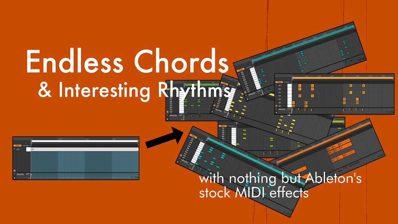 Generating Endless Chords with Ableton Live's MIDI Effects⎮Generative Music Part 3