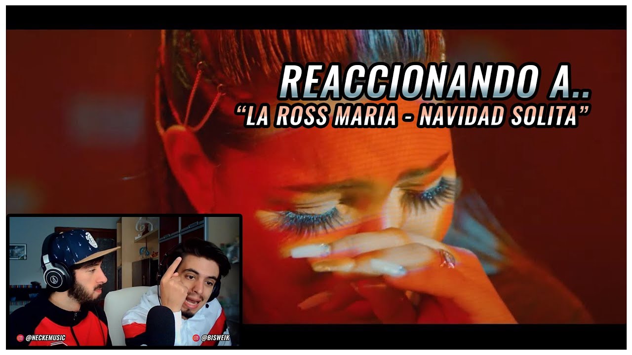 La Ross Maria - Navidad Solita | 🌟 Reacción Productor y Bailarín 🌟 | #NeckeYBisweik