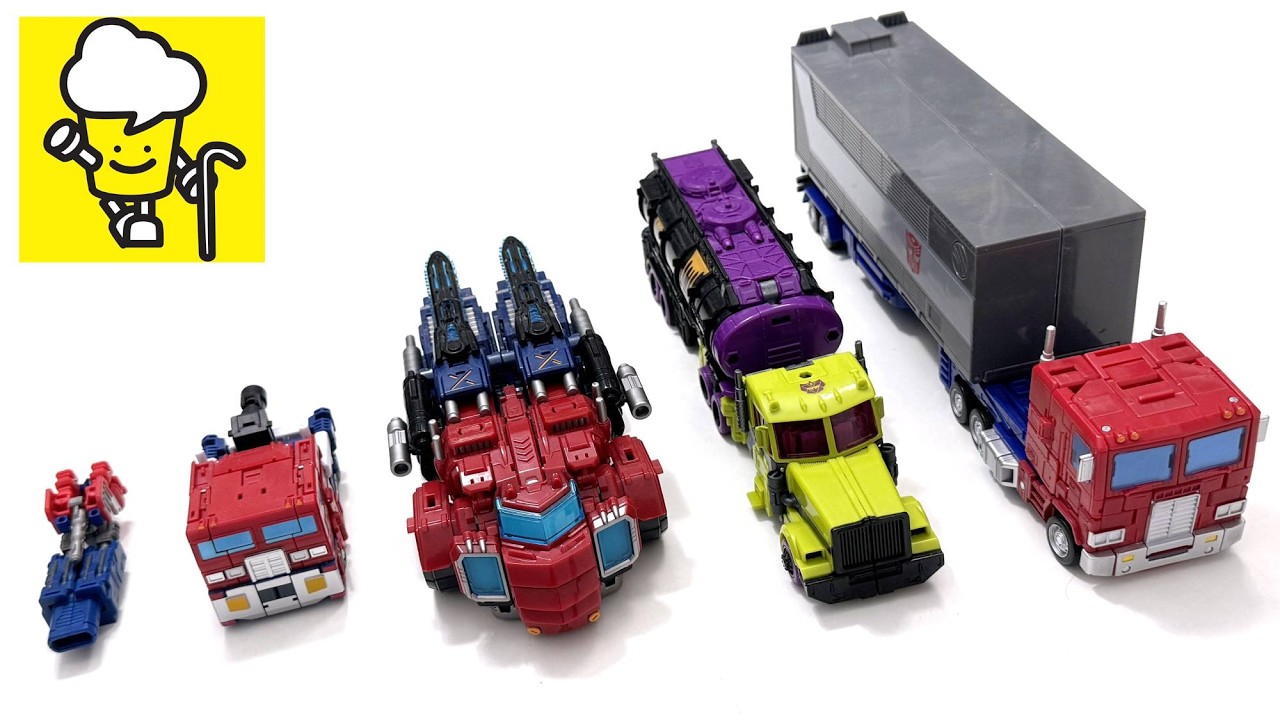 Different Transformers Optimus Prime G1 Orion Pax Toxitron Studio Series 86 トランスフォーマー 變形金剛