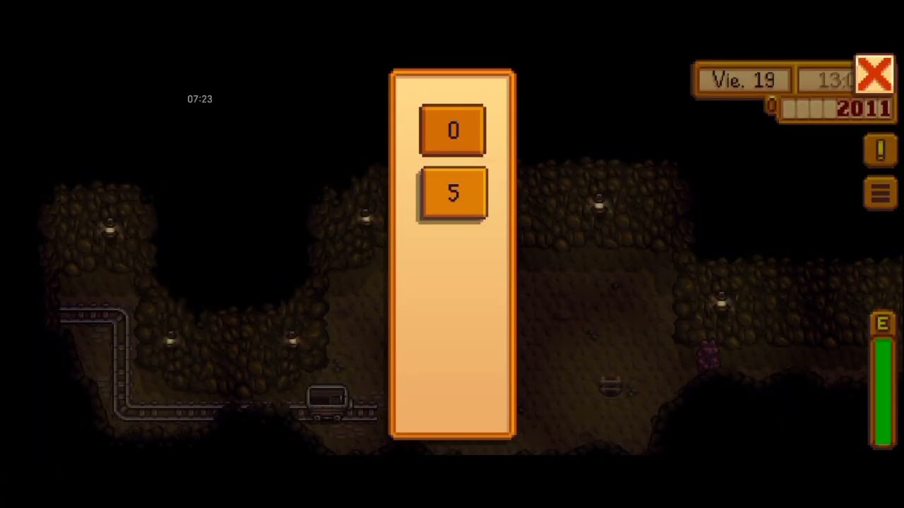 Stardew Valley: Cap 7, Descendiendo en la Mina del Pueblo (Piso - 20).