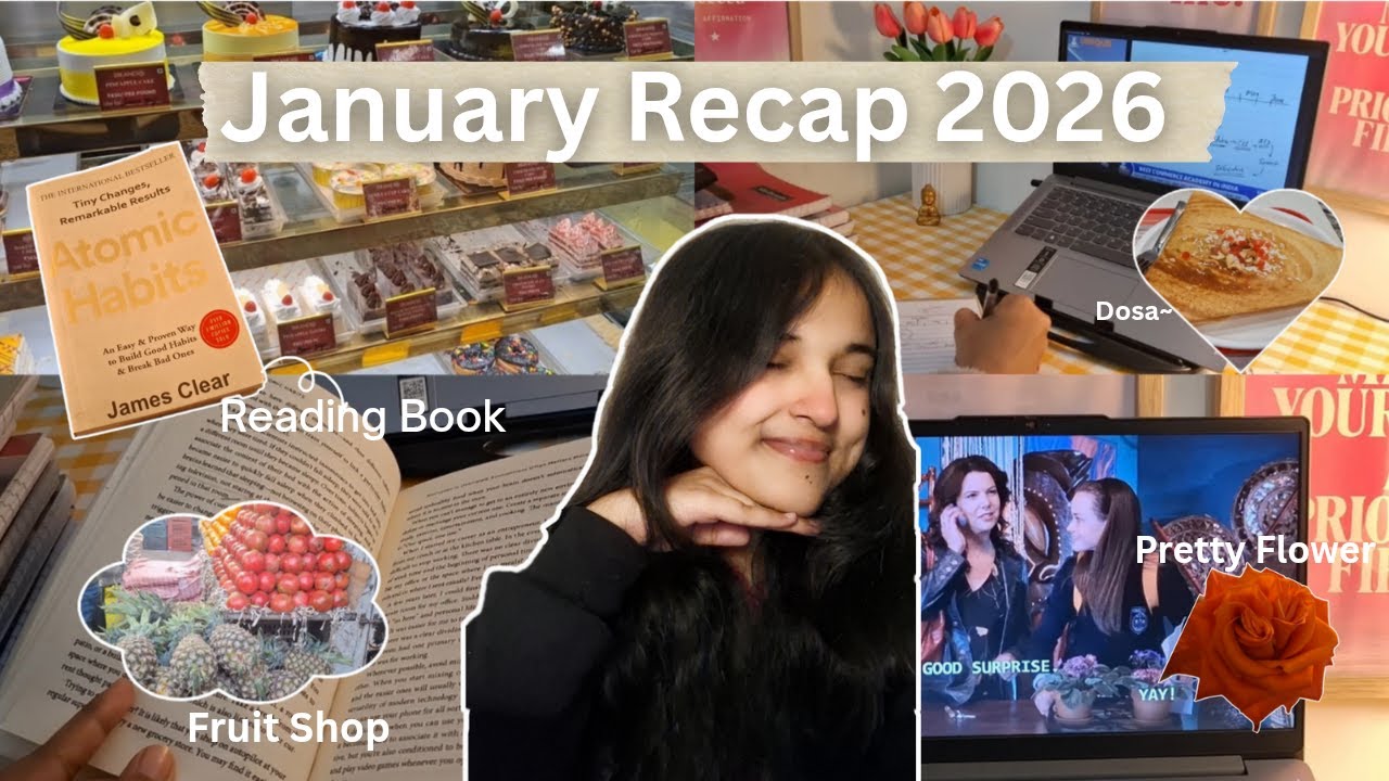 January Recap 2026🌷📖✨️💌