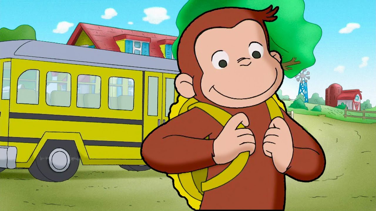 É Hora de Ir Para Escola! 🐵 George, o Curioso 🐵 Desenhos Animados
