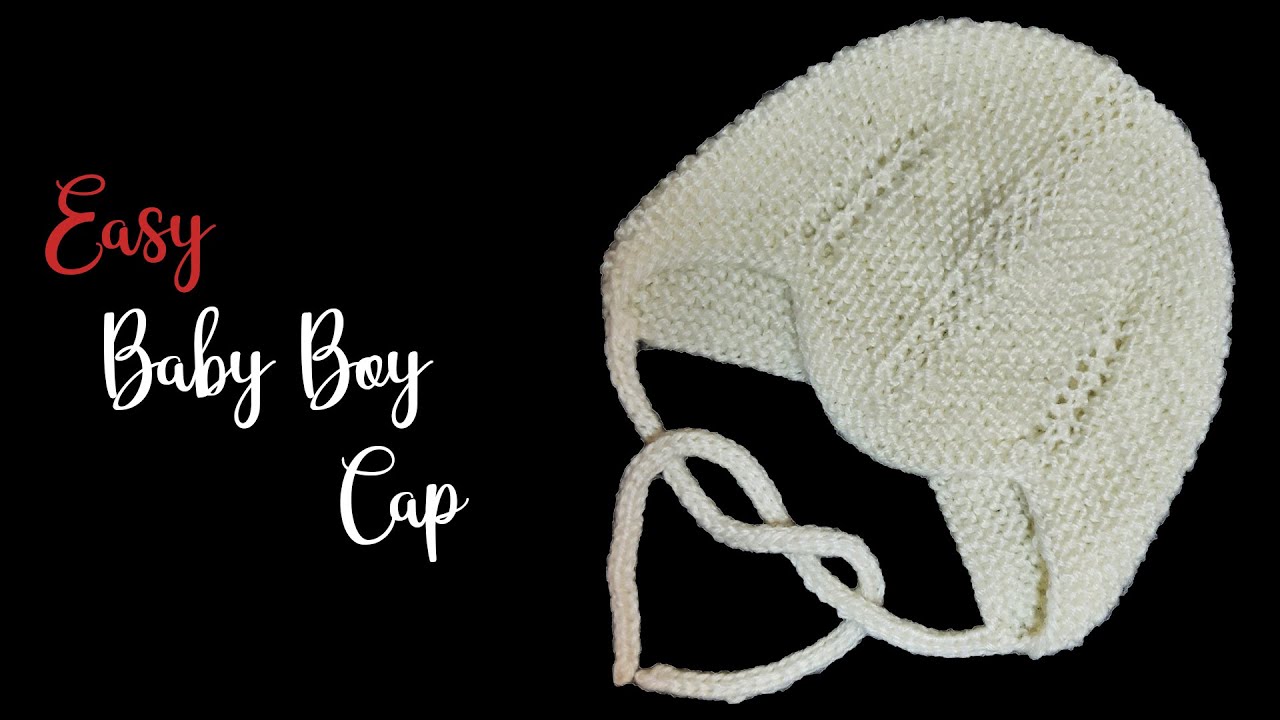 Easy Baby Boy Cap - Knitting Tutorial in Urdu