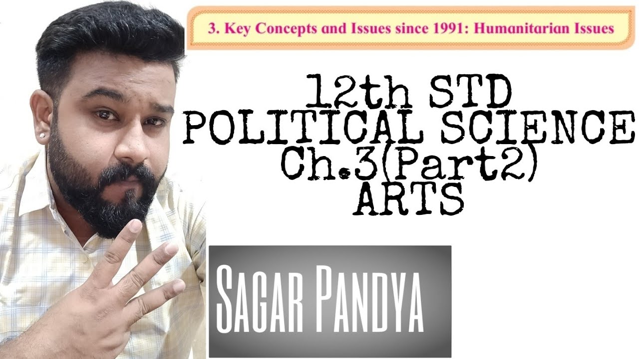 12th Std POLITICAL SCIENCE-Ch 3 (Part2 ) Arts