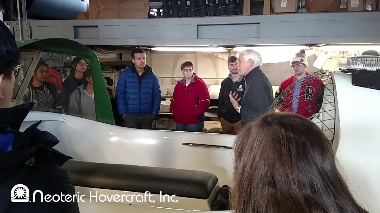 Neoteric Hovercraft inspires Rose-Hulman graduate students