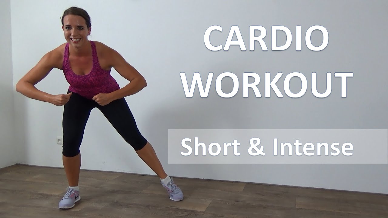 10 Minute Intense Cardio Workout – Short & Effective Calorie Burner