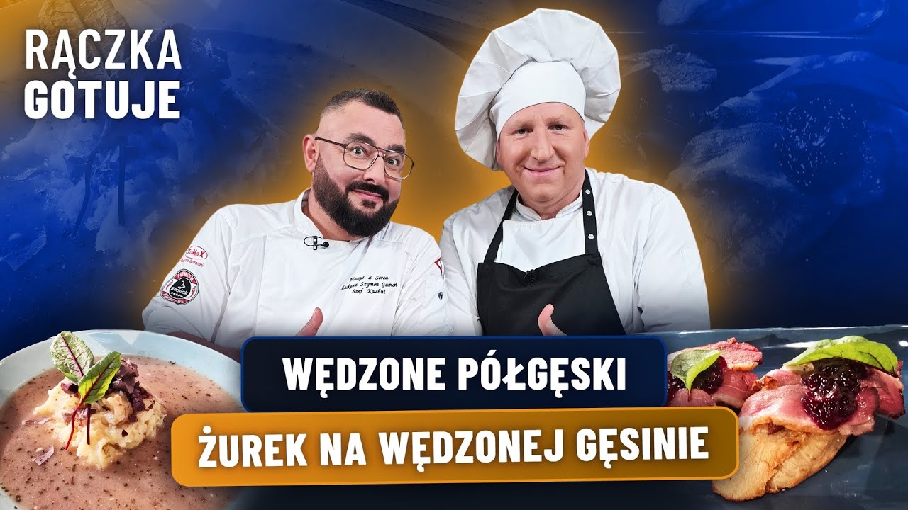 RĄCZKA WĘDZI! Półgęski wędzone, żurek na wędzonej gęsinie i śląski poncz | RĄCZKA GOTUJE