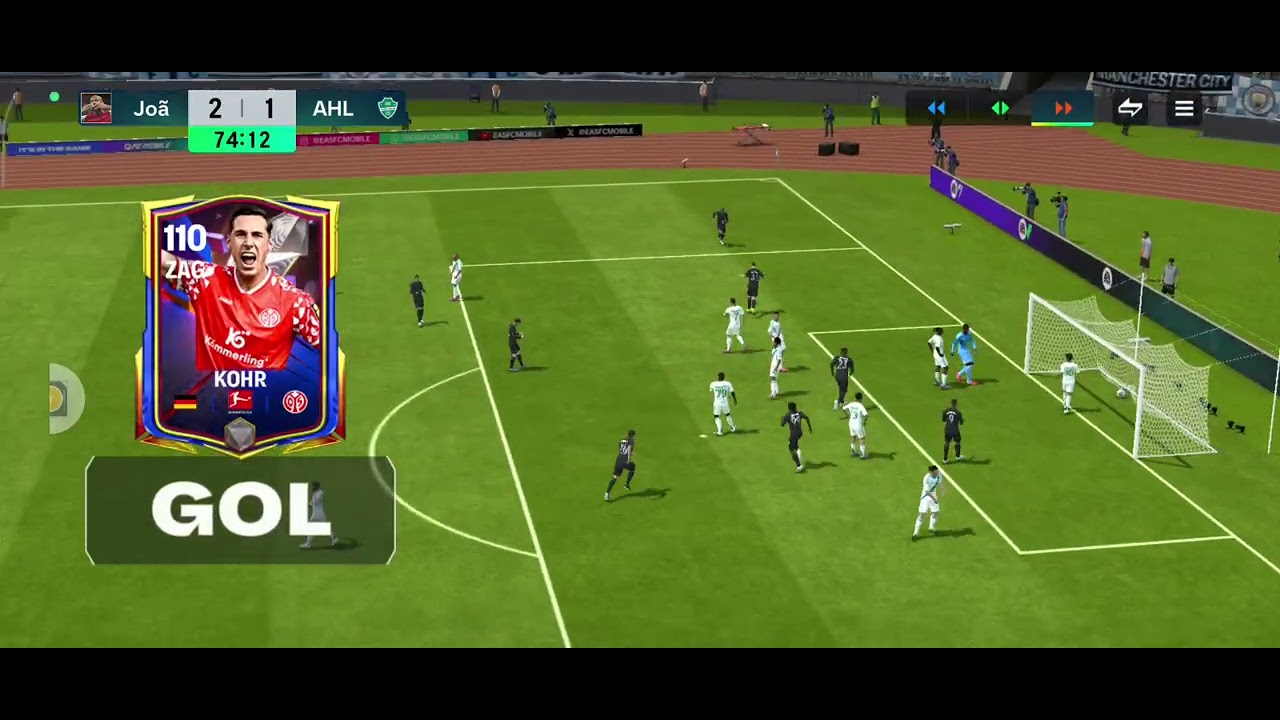 Jogando FC mobile e tava agarrando 🤣🤣🤣🤣