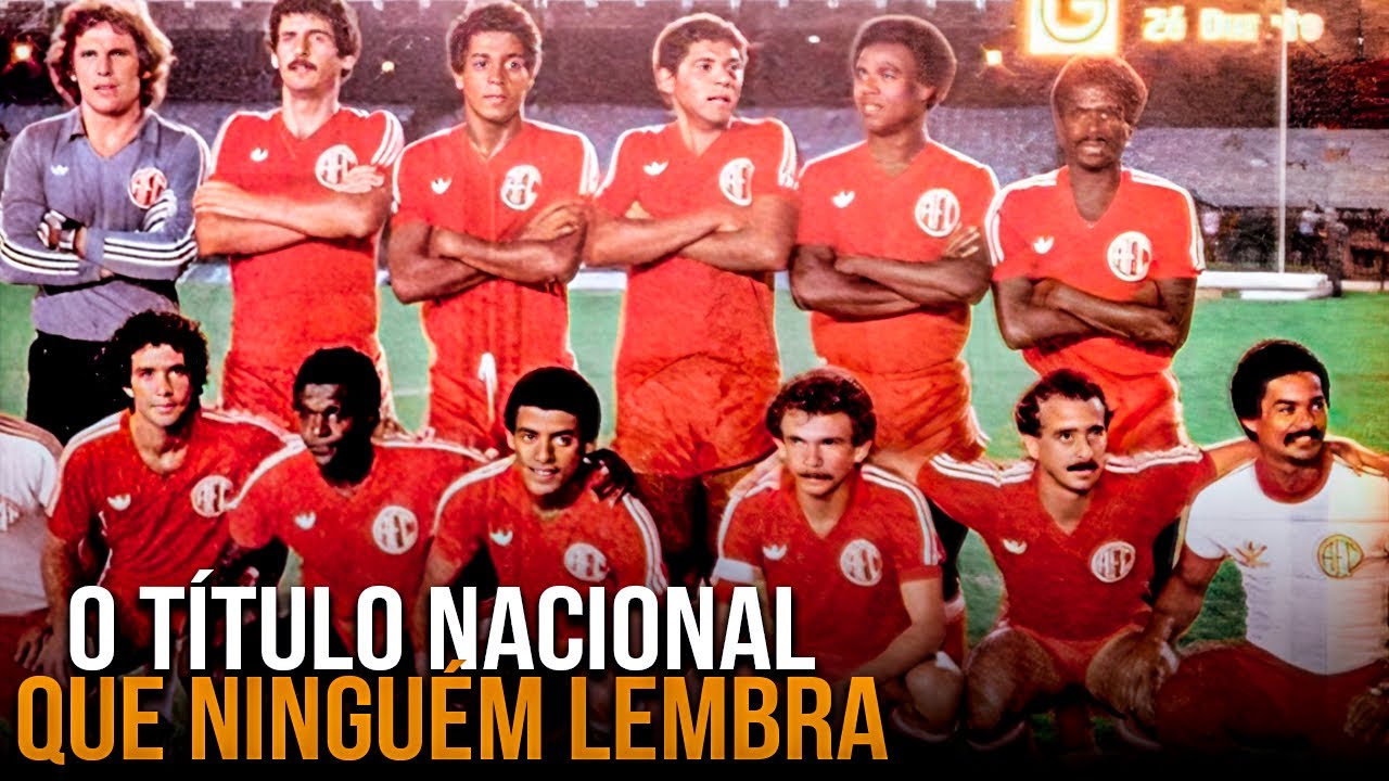 O T&Iacute;TULO ESQUECIDO DO AM&Eacute;RICA-RJ CAMPE&Atilde;O DO TORNEIO DOS CAMPE&Otilde;ES 1982