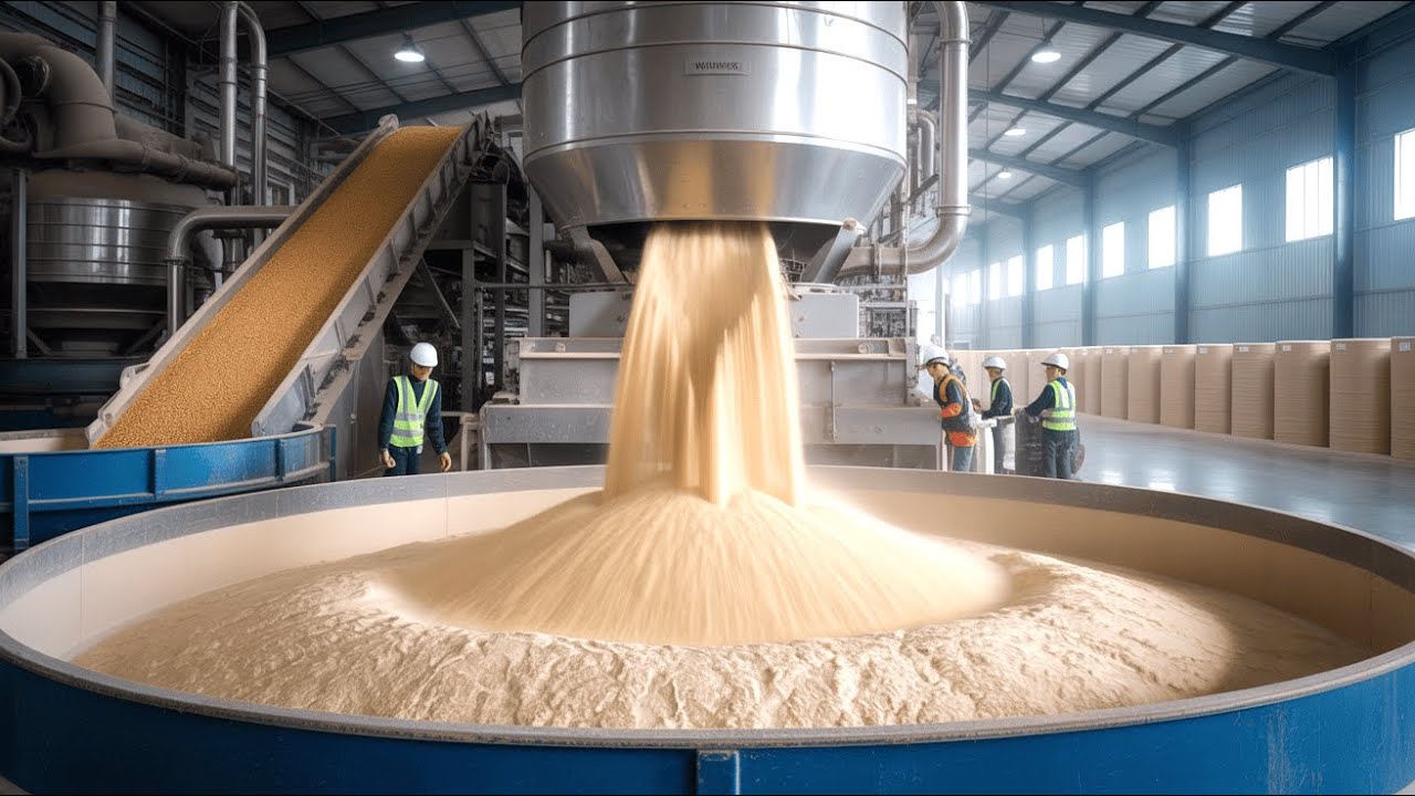 How White Wheat Flour Is Made | Refined Wheat Flour