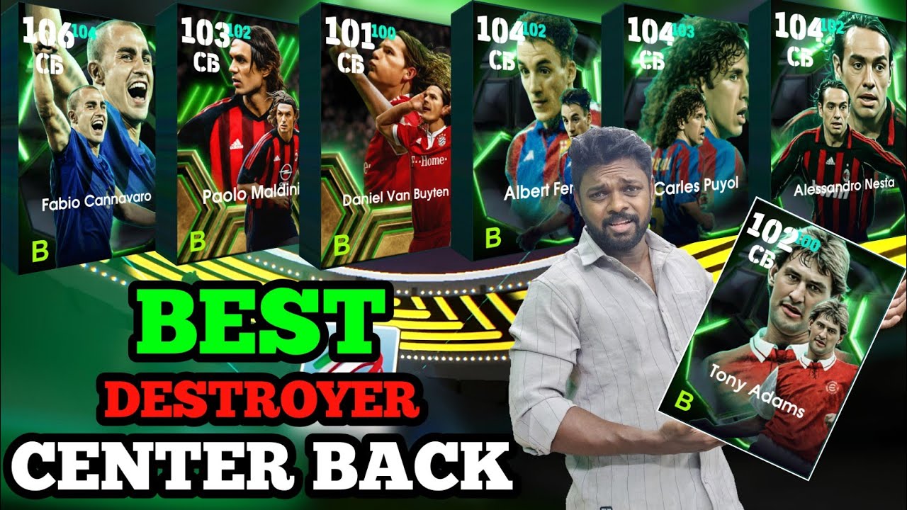 Best Destroyer CB in efootball 25| TOP 7|നിങ്ങളുടെ BEST ആരൊക്കെ