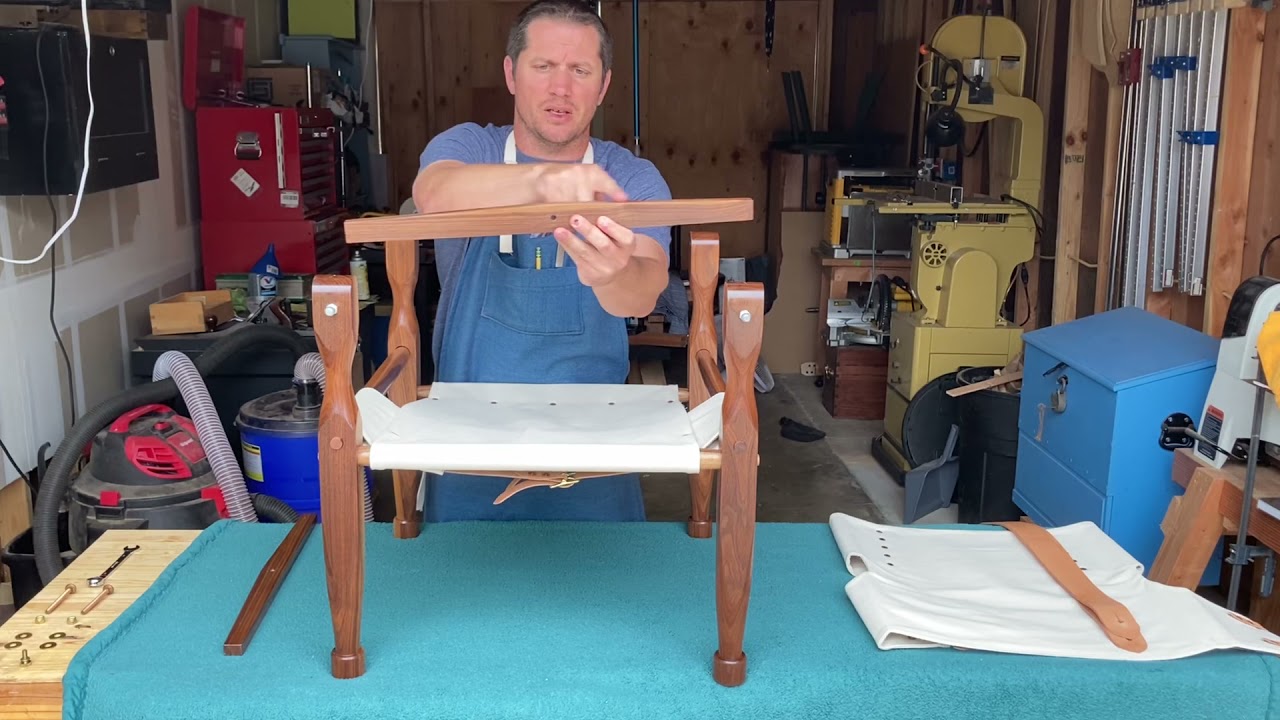 How to assemble a campaign (safari/roorkee) chair