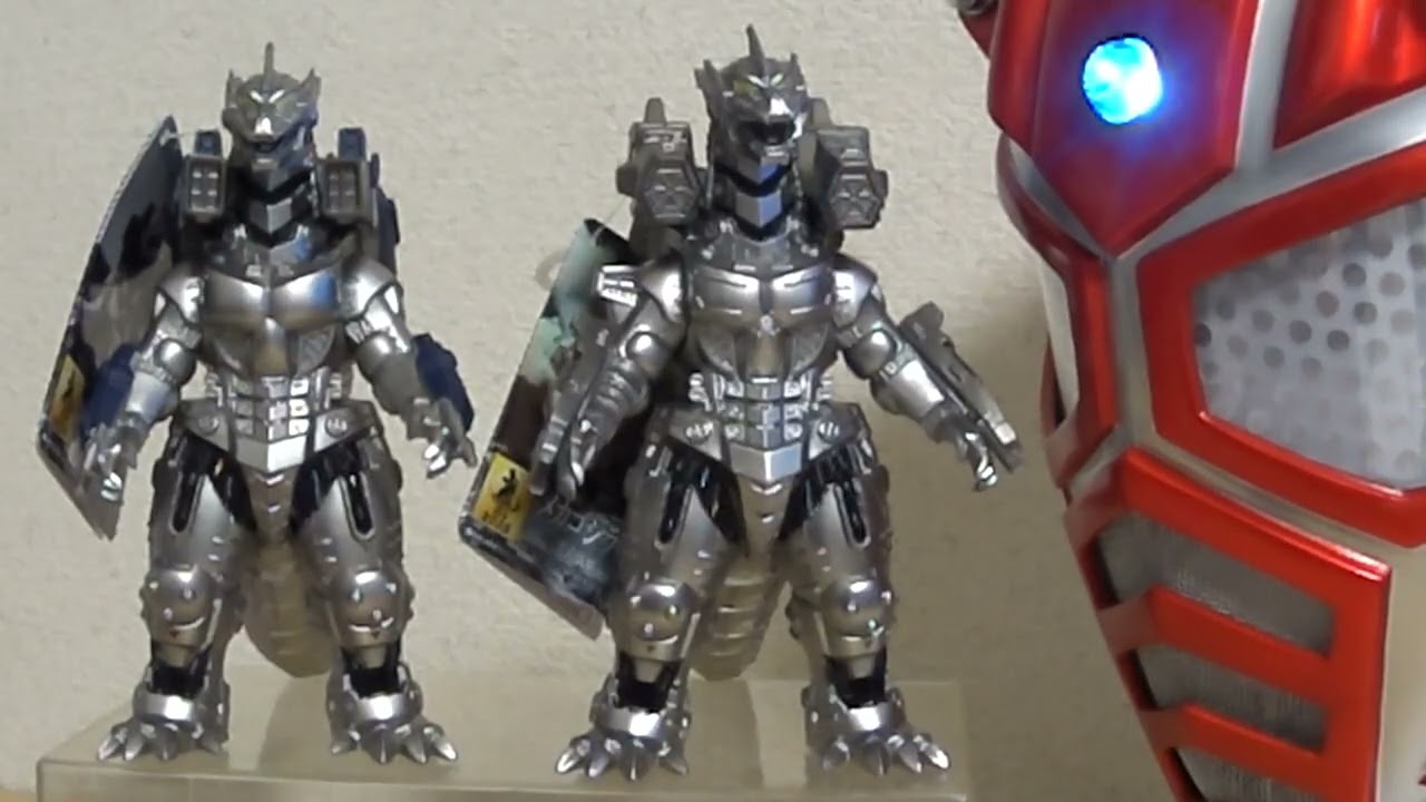 ターボライダー第１８４３話　　ムービーモンスターシリーズ紹介　メカゴジラ（２００３）重武装型ver.2.0　ソフビ