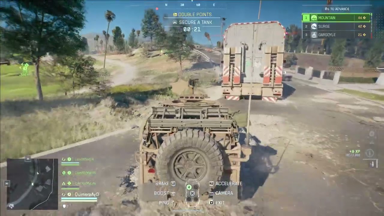 Battlefield Red Sec Gauntlet 278 2nd place Rock and roll