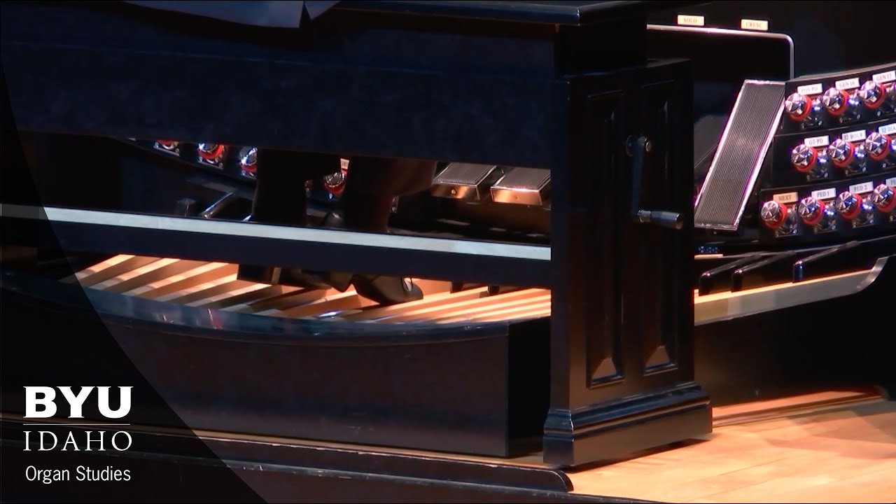 J. S. Bach - Prelude C minor, BWV 549 - Fulton Allred | BYU-Idaho Organ