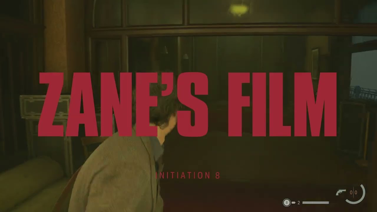 Alan Wake 2 - Initiation 8 Zane's Film: Alan Wake Kills Thomas Zane 