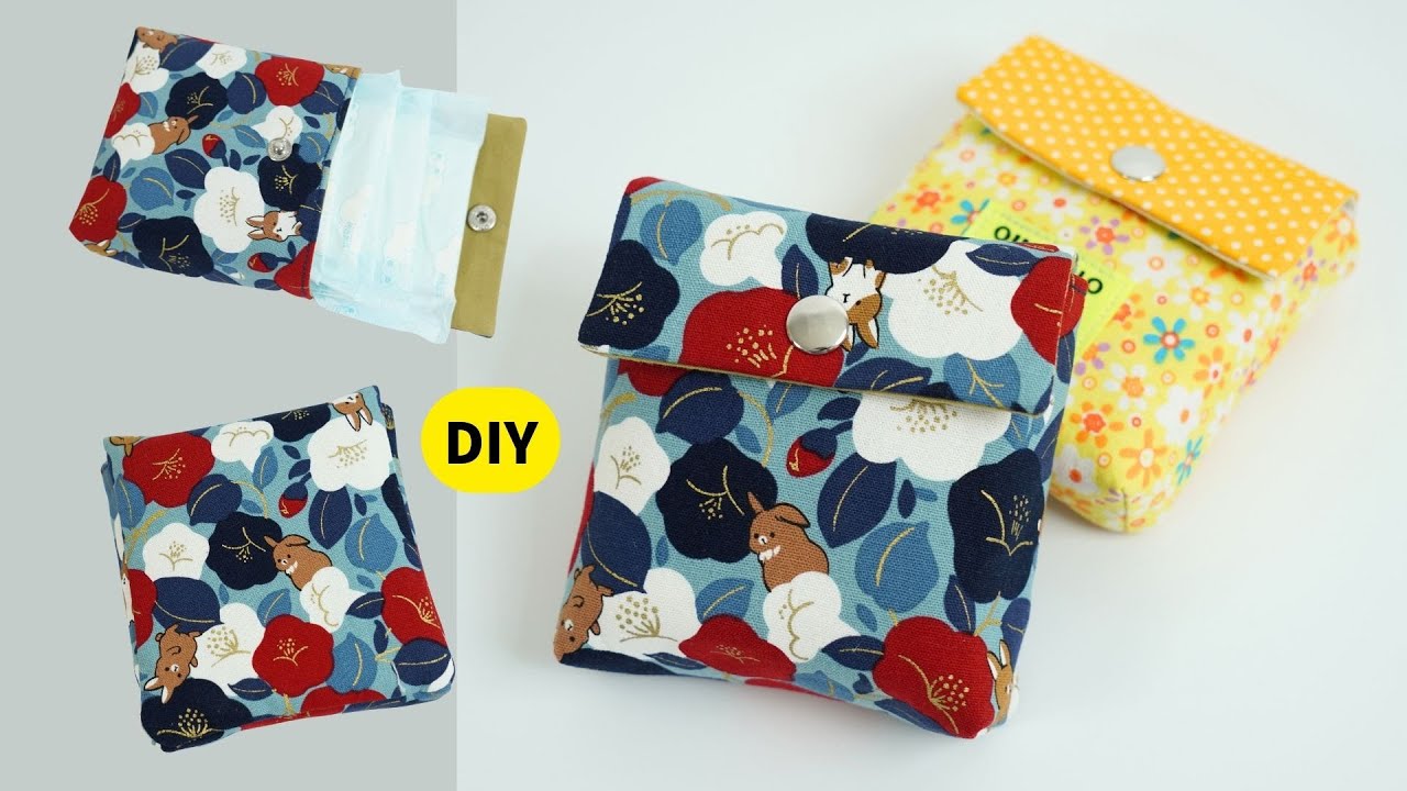 How to make a sanitary napkin bag丨Sewing Tips丨Creative Sewing
