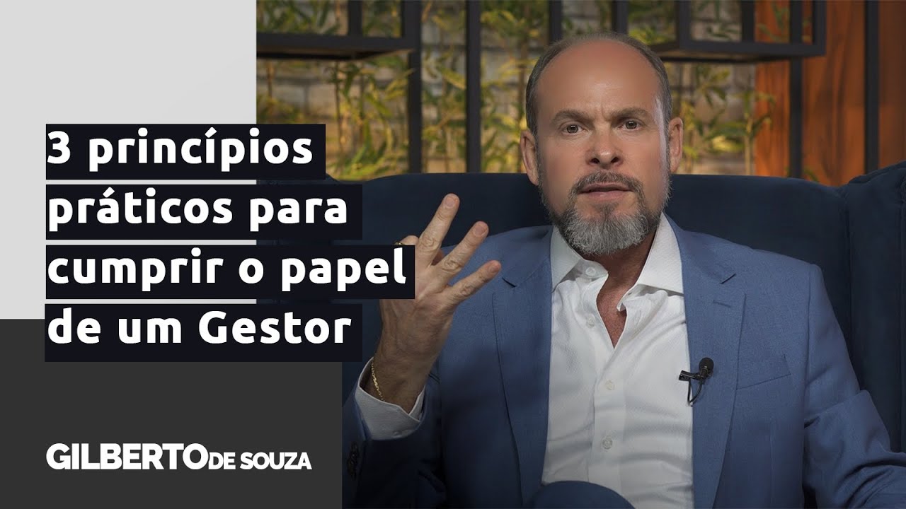 Como cumprir o papel de gestor com clareza usando apenas 3 princípios práticos
