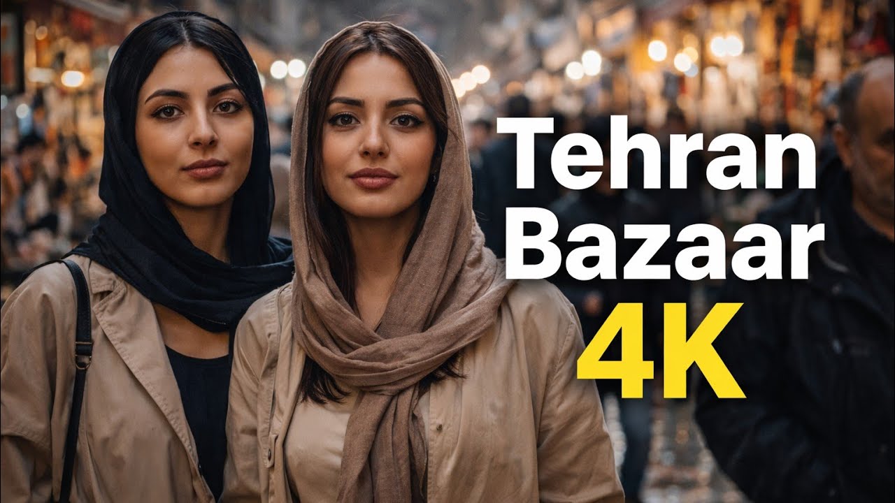 Tehran’s Grand Bazaar After the Unrest 🇮🇷 – 15 Khordad 4K