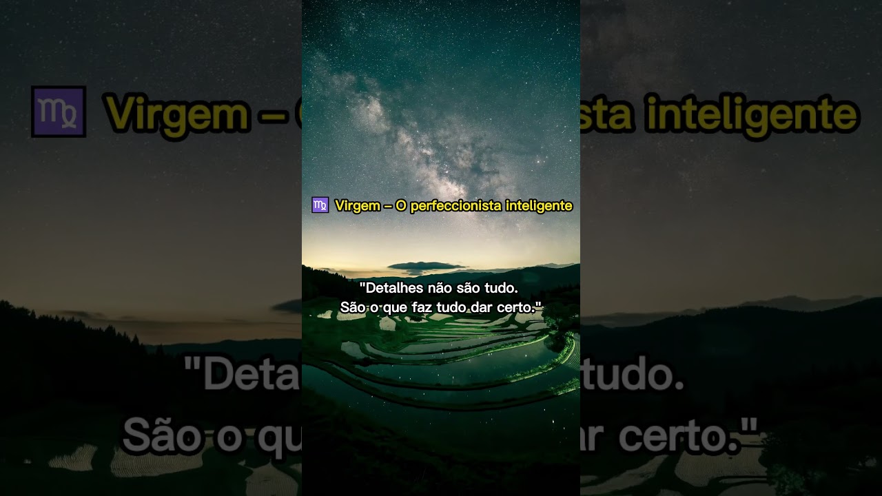 VIRGEM 👇 Comenta seu signo!