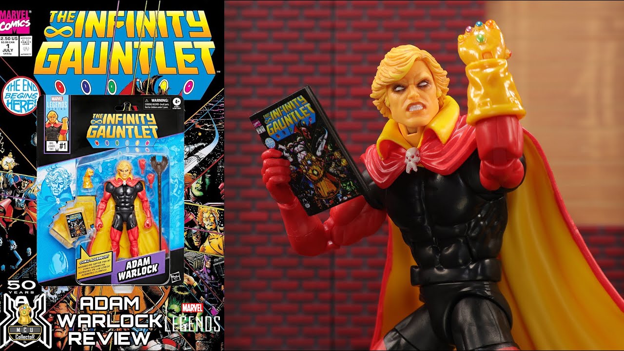 Marvel Legends ADAM WARLOCK The Infinity Gauntlet Mini Comic Wave Figure Review