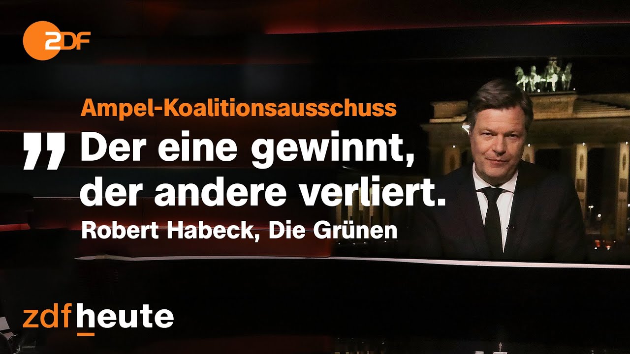 Robert Habeck &uuml;ber den Ampel-Streit | Markus Lanz vom 28. M&auml;rz 2023