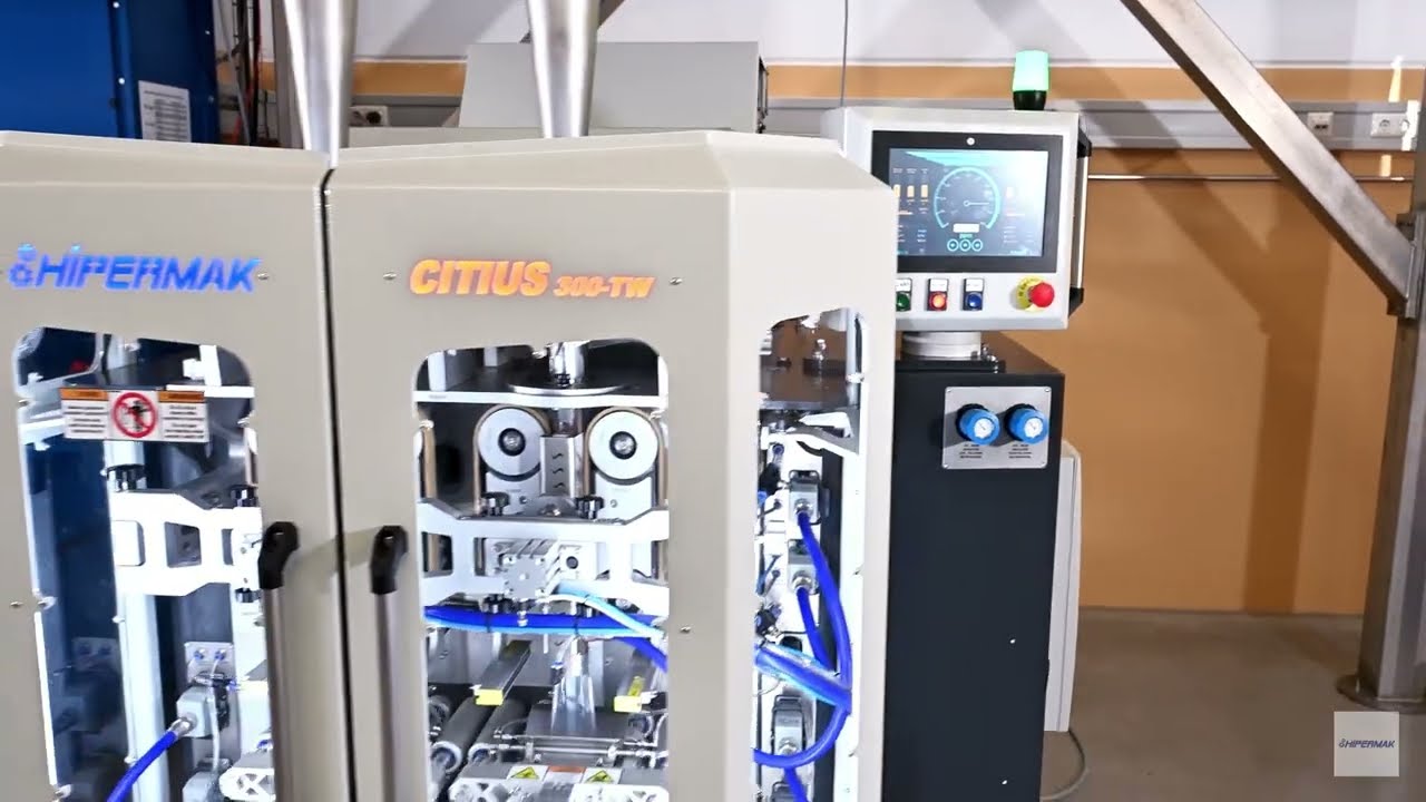 Hipermak | CITIUS300 TWINTUBE 500 PPM Soft Candy Packaging System with MULTIPOND Multihead Weigher