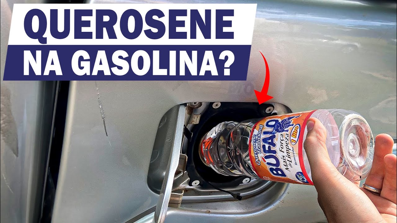 TESTEI QUEROSENE na GASOLINA! Descarboniza o Motor? LIMPA BICOS? Deixa o carro mais ECONOMIZAR?