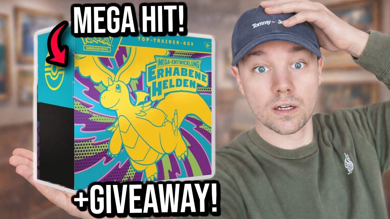 CHASE-Karte aus der Erhabenen Helden TOP TRAINER BOX + GIVEAWAY | Pokémon Opening