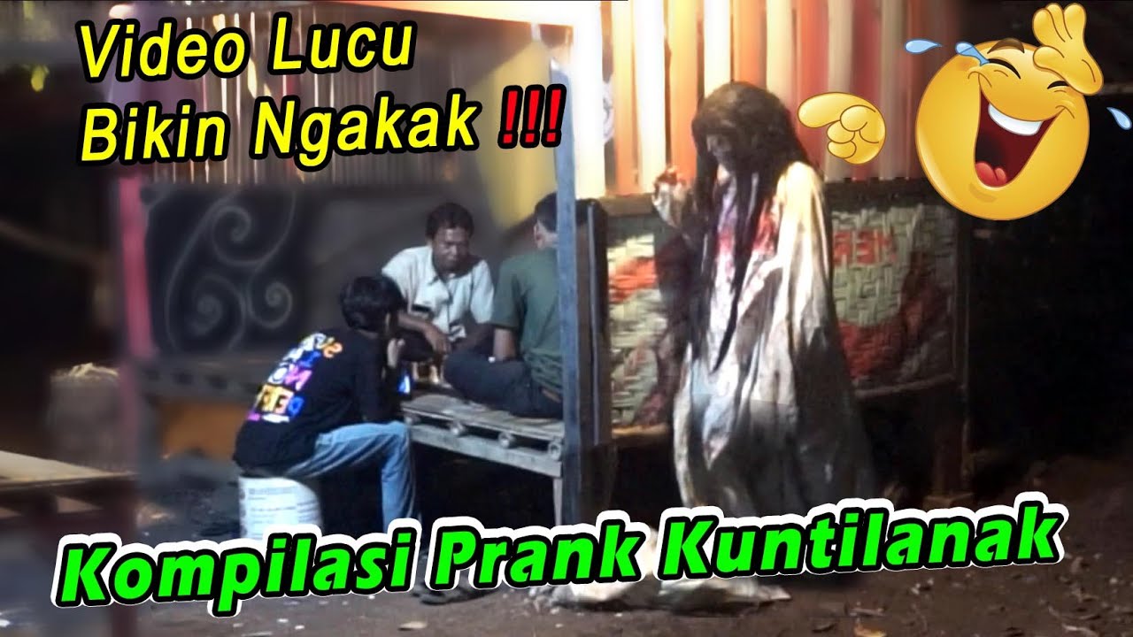 Kompilasi Prank Kuntilanak Ganggu Yang Begadang Lucu Bikin Ngakak 🤣 #funny #video #comedy #lucu