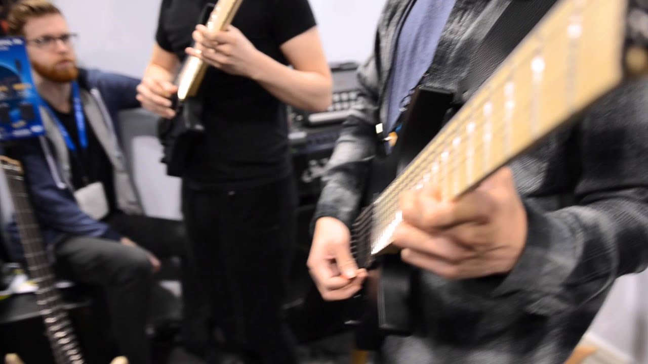 Native Construct Live at NAMM 2016 Strandberg booth