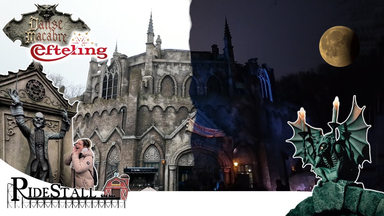 Danse Macabre - Full Experience bei Tag und Nacht vom neuen Highlight im Efteling | POV Onride