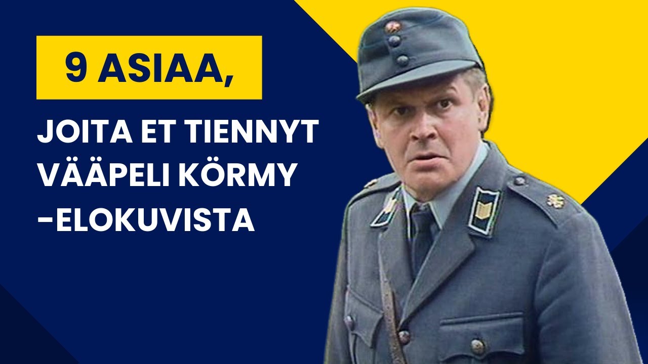9 asiaa, joita et (ehkä) tiennyt VÄÄPELI KÖRMY -elokuvista