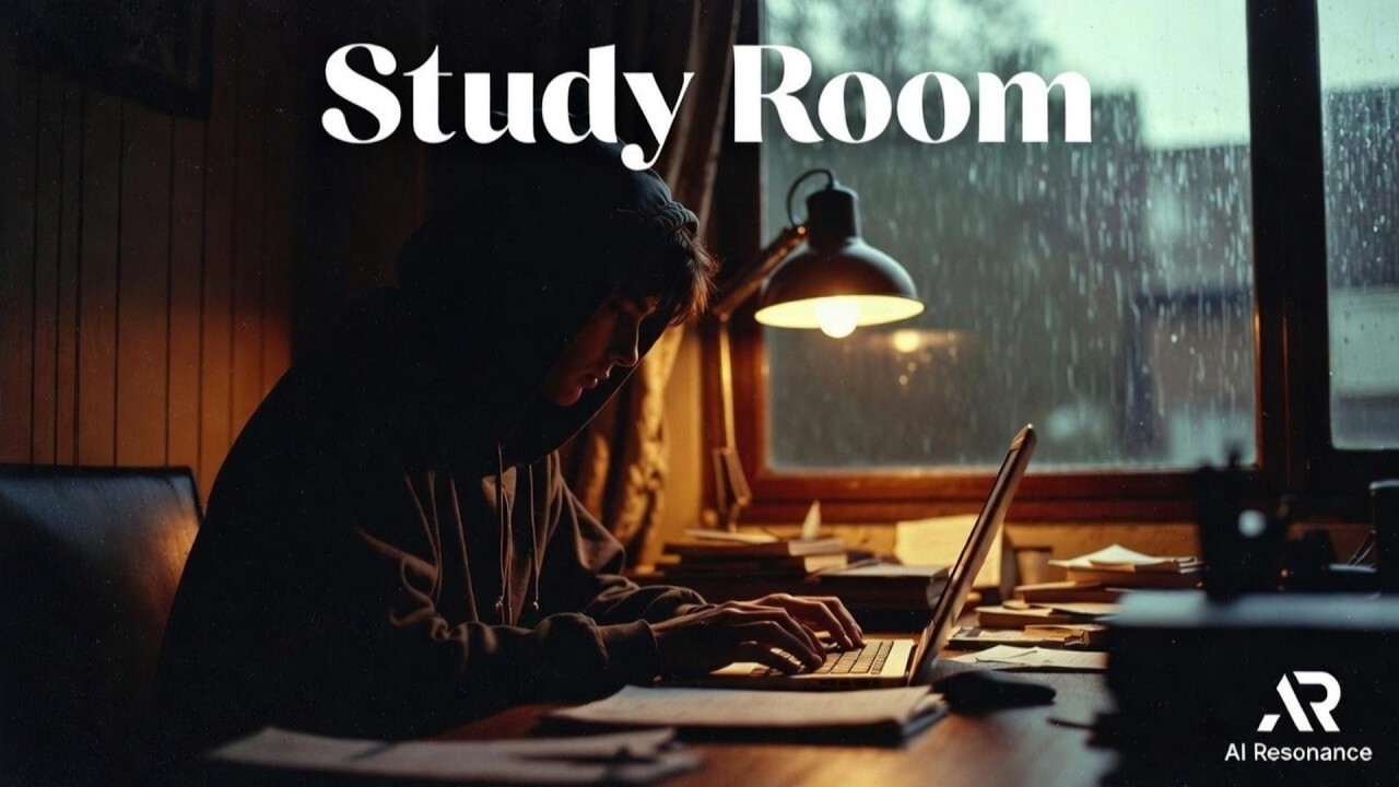 Study Room (自習室的側臉) - 適合深夜讀書、睡前放鬆的 🎧 Lo-fi Chill 療癒 BGM
