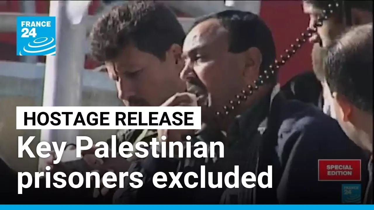 Key Palestinian prisoners excluded from Israel&rsquo;s hostage exchange list &bull; FRANCE 24 English