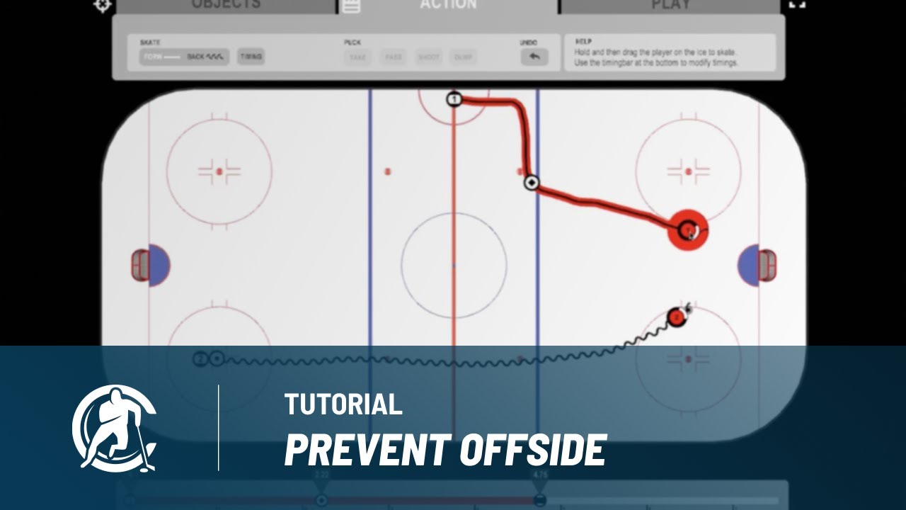Hockey Coach Vision - Tutorial - Prevent Offside