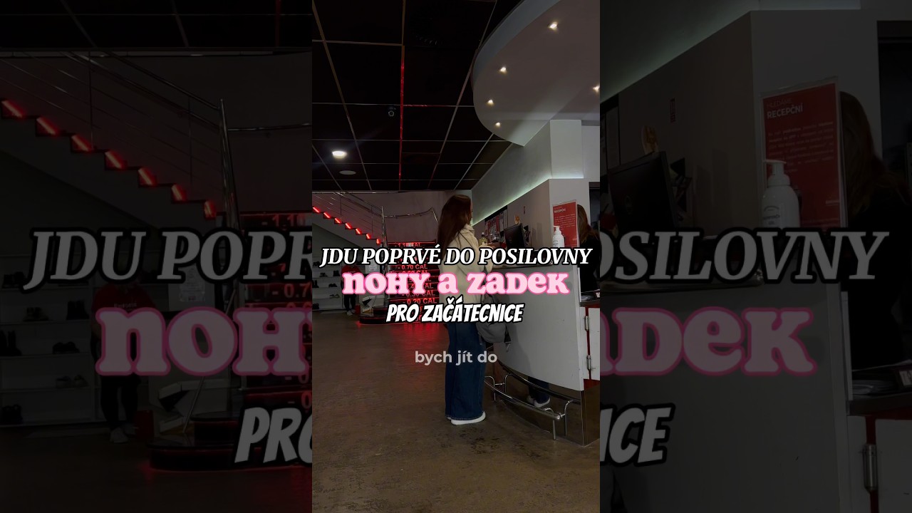 NOHY A ZADEK V POSILOVNĚ | #workout #cvičen&iacute; #posilovna