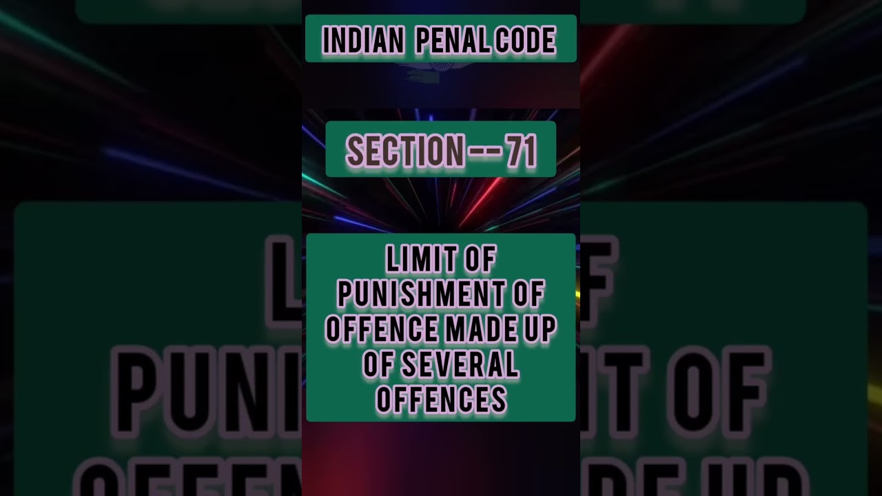 #ipc #section 71