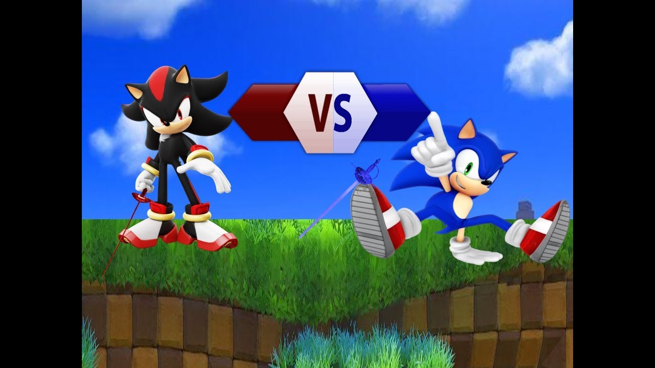 Sonic vs Shadow in M&S at the Olympic Games: Fencing Games