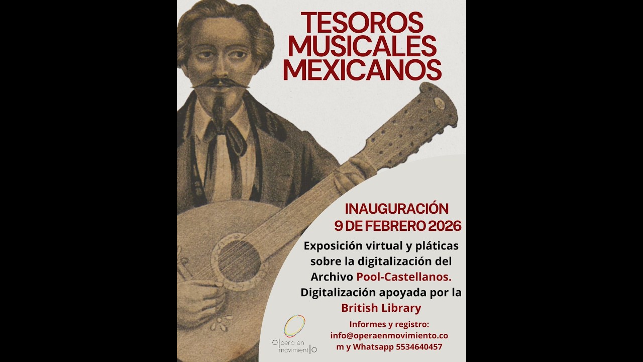 Plática: Archivos digitales: nuevos espacios para la musicología latinoamericana.