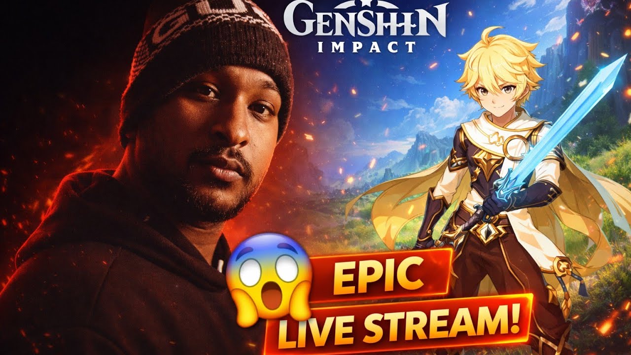 😱 EPIC Genshin Impact Night Live! Insane Gameplay + Fun Moments 🔥