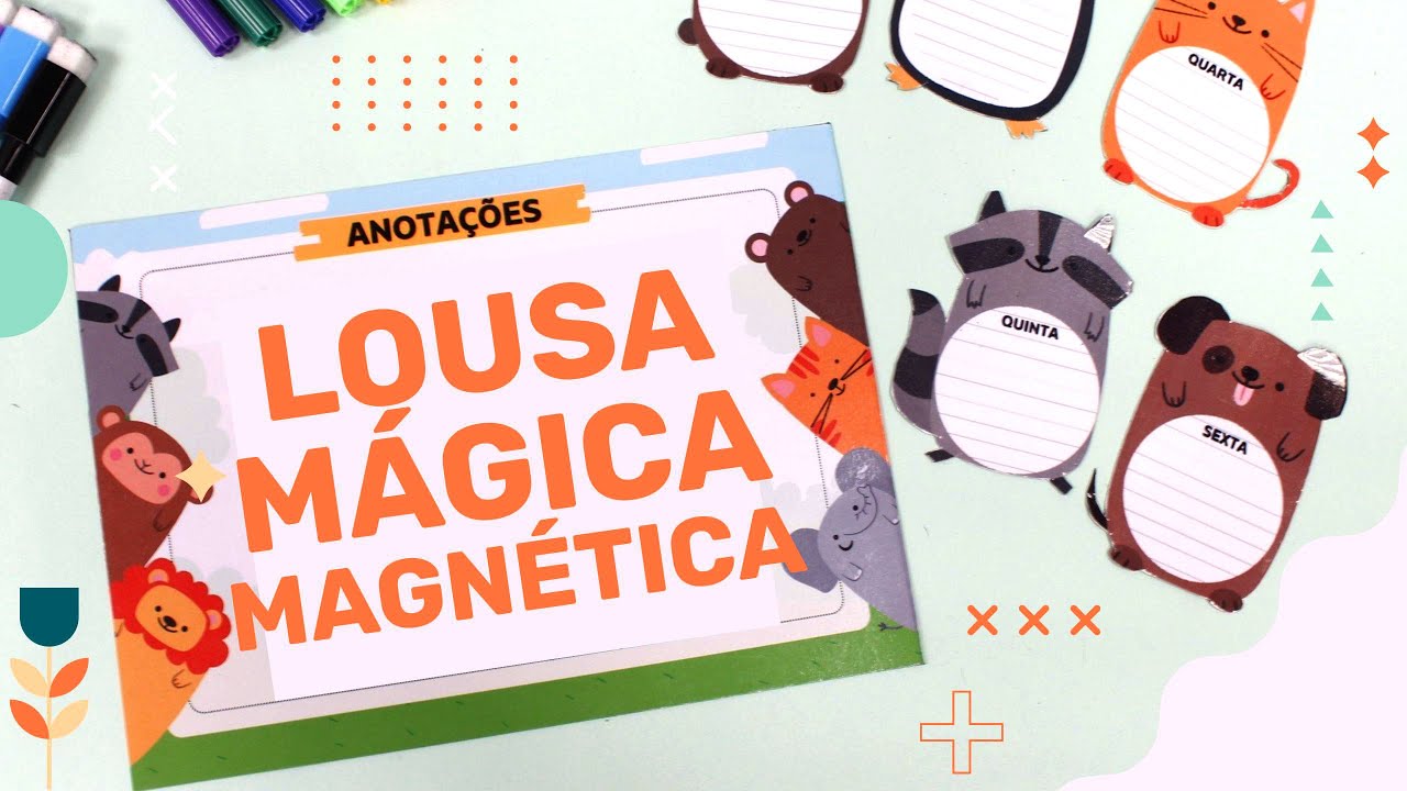 Como Fazer Lousa Mágica Magnética [Passo a Passo]