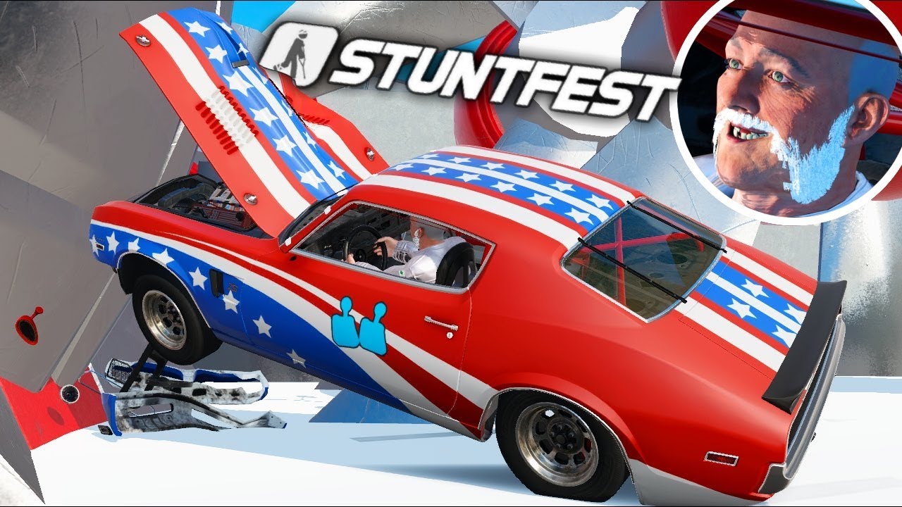Wrecking Stuntman Stans Car! |  Stuntfest Gameplay