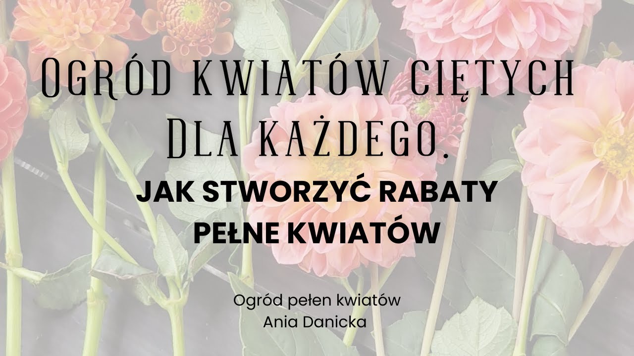 Jak tworzyć rabaty w ogrodzie kwiatów ciętych. Pomysł na ogród ciągle kwitnący. Rabaty no dig.