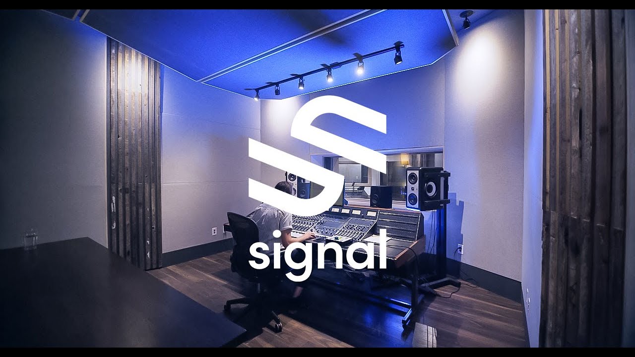 \\ signal acoustics \\ recording studio design + build